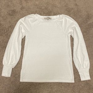 Loft XXSP White Long Sleeve